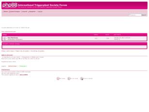 Free forum : International Triggerplant Society Fo