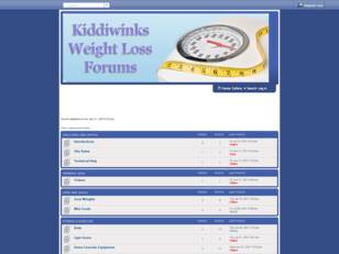 The Kiddiwinks Weight Loss Forums