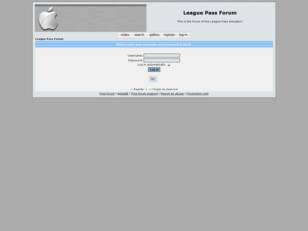 Free forum : League Pass Forum