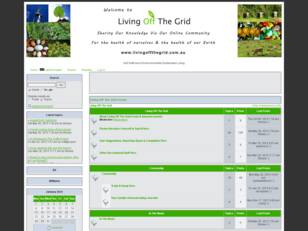 Living Off The Grid Forum