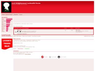 Lock Enlightenment Locksmith Forum