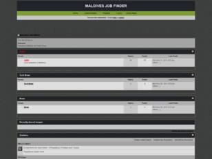 MALDIVES JOB FINDER