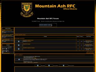 Free forum : Mountain Ash RFC Forum