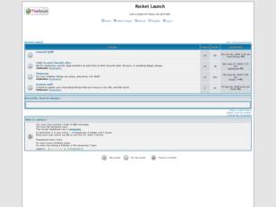 Free forum : Rocket Launch