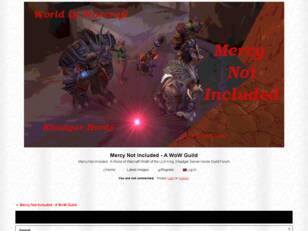 Mercy Not Included - A WoW Guild
