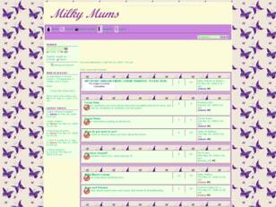 Milky Mums Forum