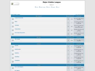 Free forum : Major Kiekko League