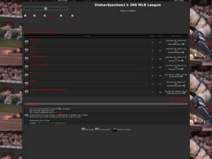 Free forum : Diehardyankee1's 360 MLB League