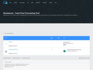 Moolamore - Cash Flow Forecasting Tool