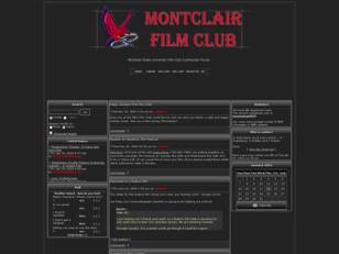Montclair State University Film Club Forum