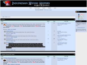 Welcome to Indonesian My Fish Keepers : : : INDOMFK : : :
