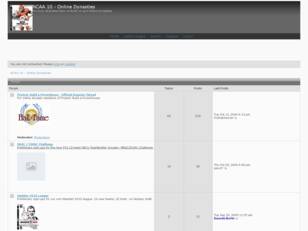 NCAA 10 - Online Dynasties
