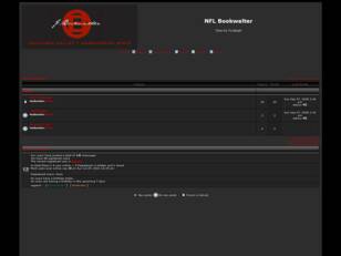 Free forum : NFL Bookwalter