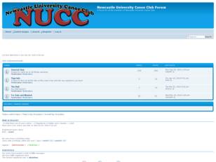 Free forum : Newcastle University Canoe Club Forum