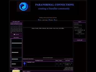 Paranormal Connections forum