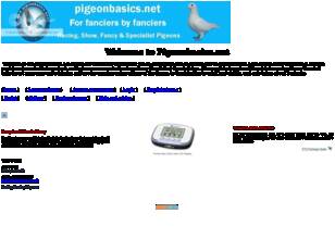 Pigeonbasics.net Pigeon basics