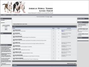 Pitbull Lovers Forum