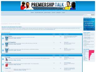 Premiership Talk Forum