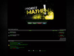 Project Mayhem guild forum