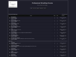 Free forum : Professional Wreslting Forums