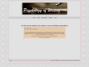 Psychology Of Writing