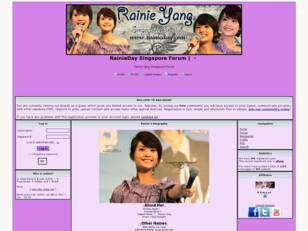 Rainie Yang Singapore Fan Club