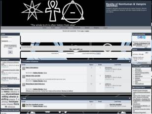 Free forum : Reality of NonHuman & Vampire Identities