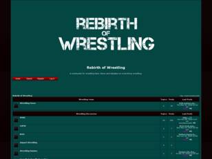 Rebirth of Wrestling