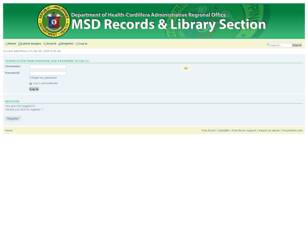 MSD Records and Library