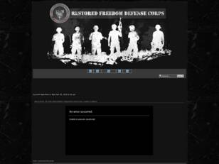 Restored Freedom Defense Corps