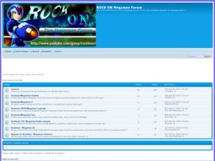 Free forum : ROCK ON Megaman Forum