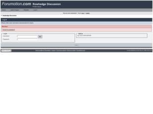 Free forum : Rowhedge Discussion