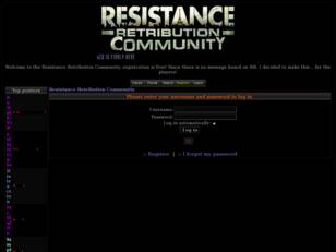 Resistance Retribution Community