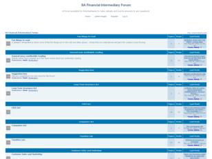 Free forum : Altrisk Financial Intermediary Forum