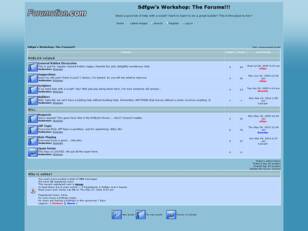 Free forum : Sdfgw's Workshop: The Forums!!!