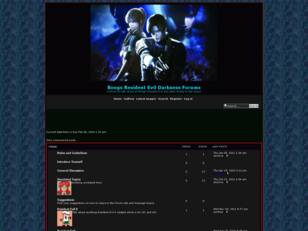 Boogs Resident Evil Darkness forums