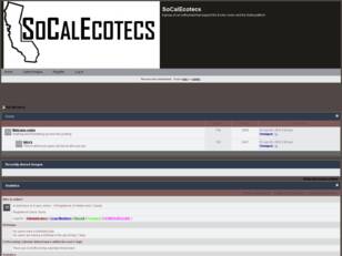 Free forum : SoCalEcotecs