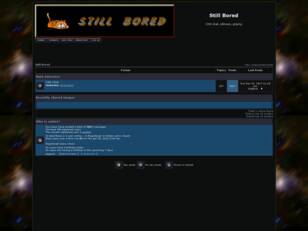 free forum : Still Bored