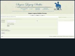 Sugars Legacy Stables Forums