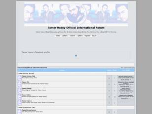 Tamer Hosny Official International Forum