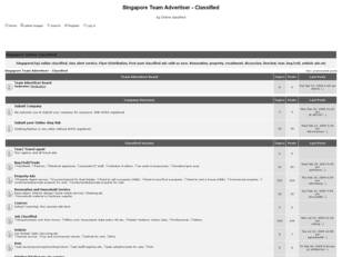 Team Advertiser - Singapore Online Classified