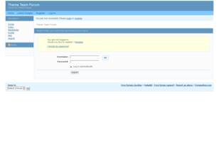 Theme Team Forum