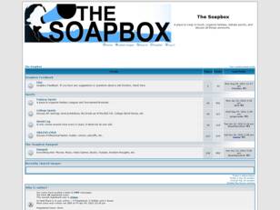 Free forum : The Soapbox