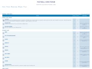 Free forum : FOOTBALL CARD FORUM