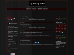 Free forum : Top Pair+Top Kicker