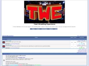 Free forum : Total Wrestling Experience