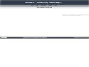 Ultimate Fantasy Baseball League