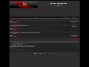 Free forum : Ultimate Gaming Clan