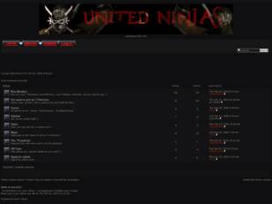 UNITED NINJAS WEBSITE // SERVERS , MEMBERS , RULE