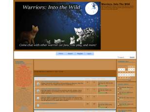 Free forum : Warriors, Into The Wild